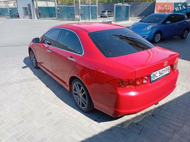 Красный Хонда Аккорд, объемом двигателя 2 л и пробегом 309 тыс. км за 7270 $, фото 9 на Automoto.ua