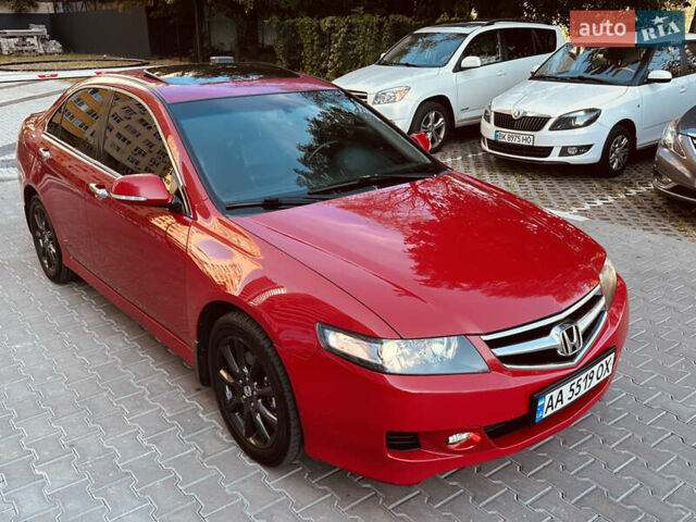Красный Хонда Аккорд, объемом двигателя 2.35 л и пробегом 190 тыс. км за 6700 $, фото 1 на Automoto.ua
