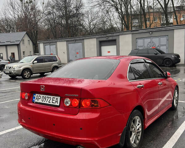 Красный Хонда Аккорд, объемом двигателя 2 л и пробегом 217 тыс. км за 4799 $, фото 2 на Automoto.ua