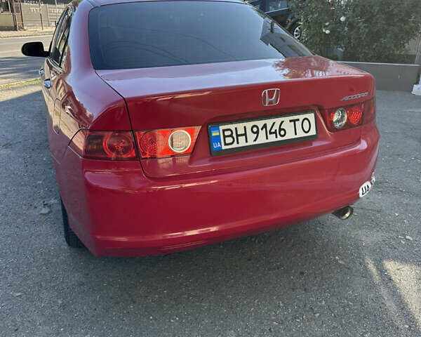 Красный Хонда Аккорд, объемом двигателя 2 л и пробегом 287 тыс. км за 6950 $, фото 2 на Automoto.ua