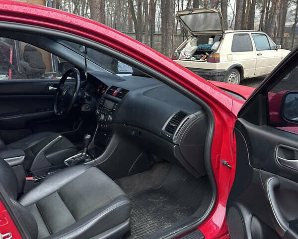 Красный Хонда Аккорд, объемом двигателя 2 л и пробегом 210 тыс. км за 5150 $, фото 16 на Automoto.ua