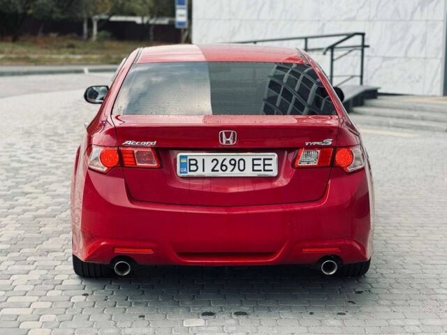 Красный Хонда Аккорд, объемом двигателя 2.4 л и пробегом 146 тыс. км за 8800 $, фото 6 на Automoto.ua