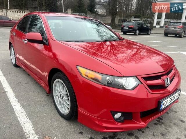 Красный Хонда Аккорд, объемом двигателя 2.4 л и пробегом 218 тыс. км за 9300 $, фото 7 на Automoto.ua