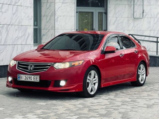 Красный Хонда Аккорд, объемом двигателя 2.4 л и пробегом 146 тыс. км за 8800 $, фото 3 на Automoto.ua