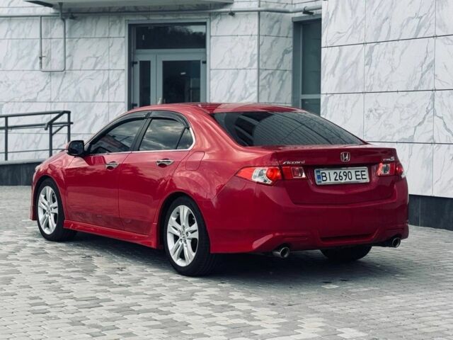 Красный Хонда Аккорд, объемом двигателя 2.4 л и пробегом 146 тыс. км за 8800 $, фото 5 на Automoto.ua