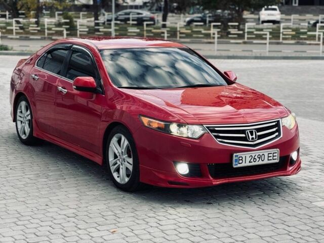 Красный Хонда Аккорд, объемом двигателя 2.4 л и пробегом 146 тыс. км за 8800 $, фото 4 на Automoto.ua