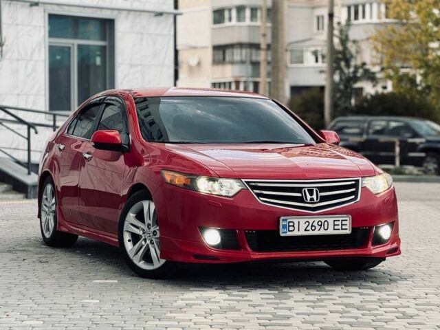 Красный Хонда Аккорд, объемом двигателя 2.4 л и пробегом 146 тыс. км за 8800 $, фото 2 на Automoto.ua