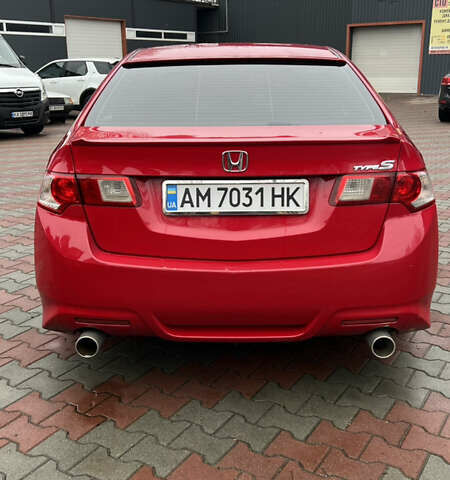 Красный Хонда Аккорд, объемом двигателя 2.4 л и пробегом 262 тыс. км за 8200 $, фото 3 на Automoto.ua