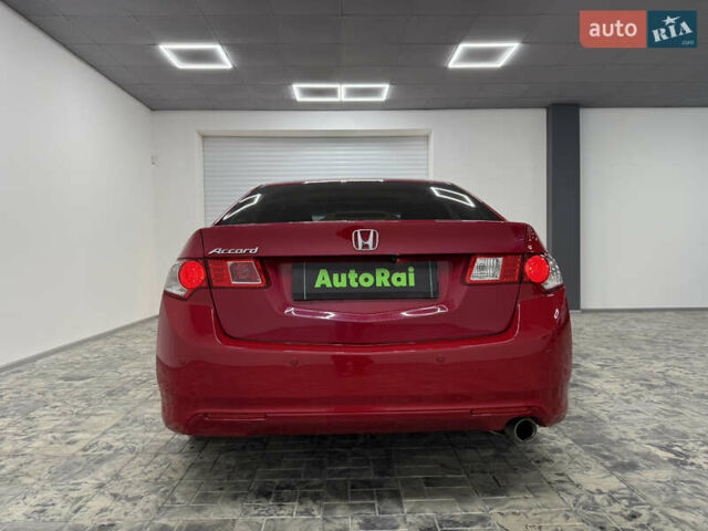 Красный Хонда Аккорд, объемом двигателя 2 л и пробегом 183 тыс. км за 8600 $, фото 4 на Automoto.ua