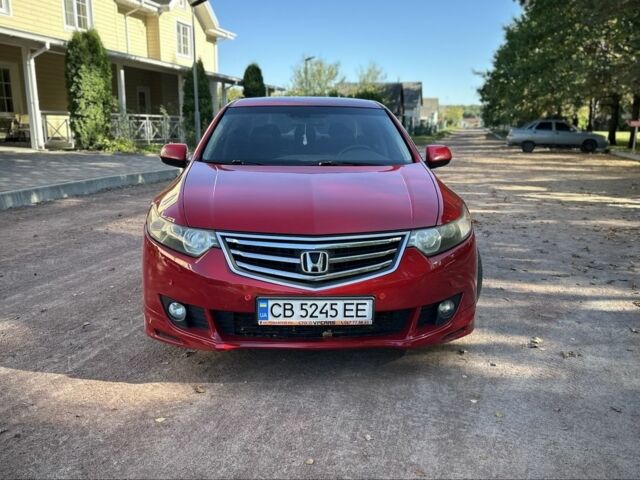 Червоний Хонда Аккорд, об'ємом двигуна 2.4 л та пробігом 227 тис. км за 8800 $, фото 1 на Automoto.ua