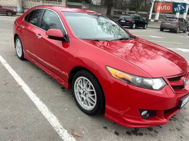 Красный Хонда Аккорд, объемом двигателя 2.4 л и пробегом 218 тыс. км за 9300 $, фото 9 на Automoto.ua