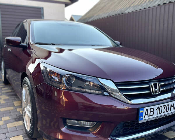 Красный Хонда Аккорд, объемом двигателя 2.4 л и пробегом 205 тыс. км за 12200 $, фото 3 на Automoto.ua