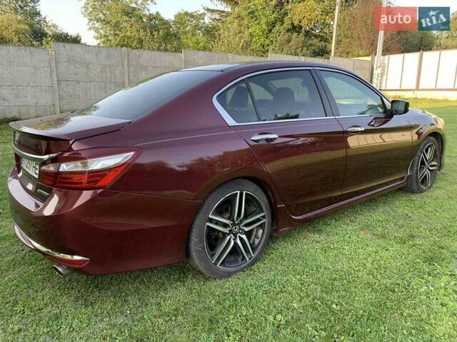 Красный Хонда Аккорд, объемом двигателя 2.4 л и пробегом 90 тыс. км за 15900 $, фото 9 на Automoto.ua