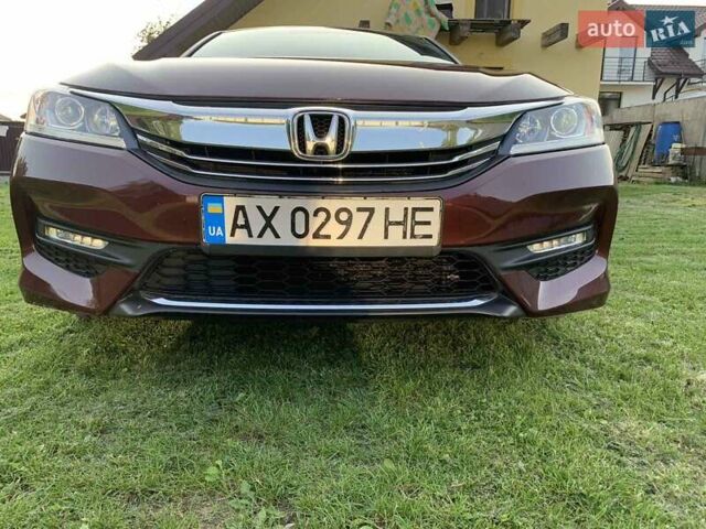 Красный Хонда Аккорд, объемом двигателя 2.4 л и пробегом 90 тыс. км за 15900 $, фото 8 на Automoto.ua