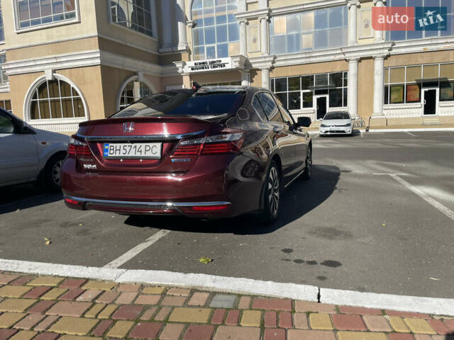 Красный Хонда Аккорд, объемом двигателя 2 л и пробегом 240 тыс. км за 15000 $, фото 7 на Automoto.ua