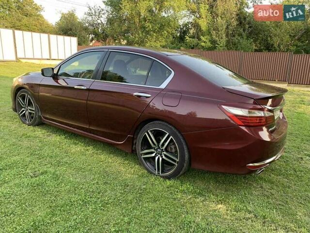 Красный Хонда Аккорд, объемом двигателя 2.4 л и пробегом 90 тыс. км за 15900 $, фото 11 на Automoto.ua