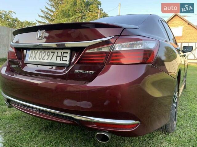 Красный Хонда Аккорд, объемом двигателя 2.4 л и пробегом 90 тыс. км за 15900 $, фото 7 на Automoto.ua