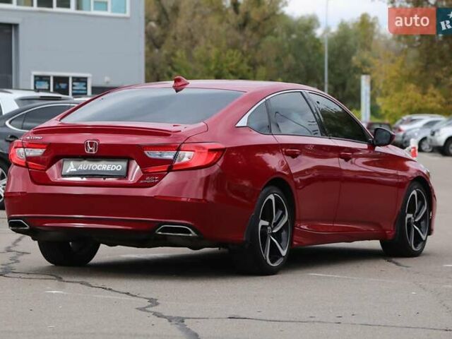 Красный Хонда Аккорд, объемом двигателя 2 л и пробегом 112 тыс. км за 17900 $, фото 6 на Automoto.ua