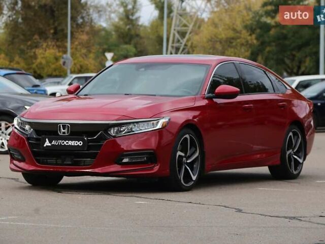 Красный Хонда Аккорд, объемом двигателя 2 л и пробегом 112 тыс. км за 17900 $, фото 3 на Automoto.ua