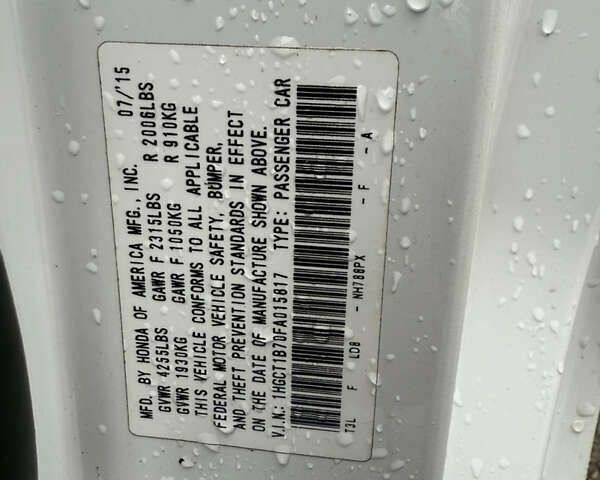 Хонда Аккорд, объемом двигателя 2.4 л и пробегом 223 тыс. км за 10790 $, фото 18 на Automoto.ua