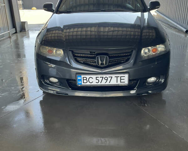 Серый Хонда Аккорд, объемом двигателя 2.4 л и пробегом 277 тыс. км за 5300 $, фото 5 на Automoto.ua