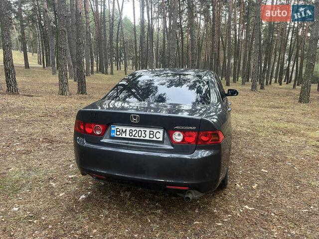 Серый Хонда Аккорд, объемом двигателя 2 л и пробегом 200 тыс. км за 4600 $, фото 4 на Automoto.ua