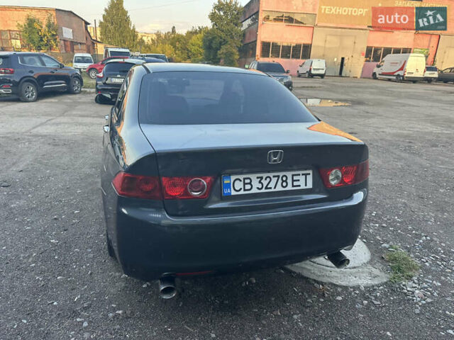 Сірий Хонда Аккорд, об'ємом двигуна 2.35 л та пробігом 352 тис. км за 6800 $, фото 11 на Automoto.ua