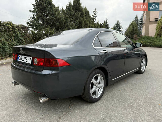 Серый Хонда Аккорд, объемом двигателя 2.4 л и пробегом 352 тыс. км за 5800 $, фото 17 на Automoto.ua