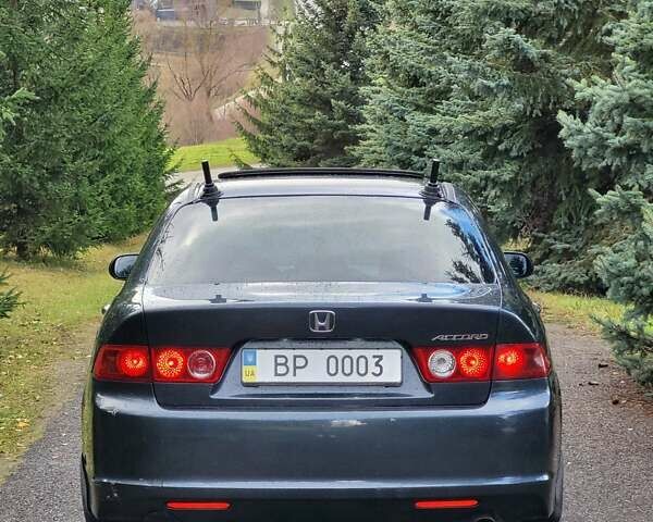 Серый Хонда Аккорд, объемом двигателя 2 л и пробегом 200 тыс. км за 5300 $, фото 4 на Automoto.ua