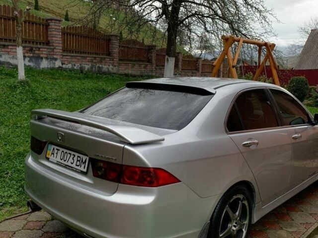 Серый Хонда Аккорд, объемом двигателя 2.4 л и пробегом 224 тыс. км за 6500 $, фото 3 на Automoto.ua