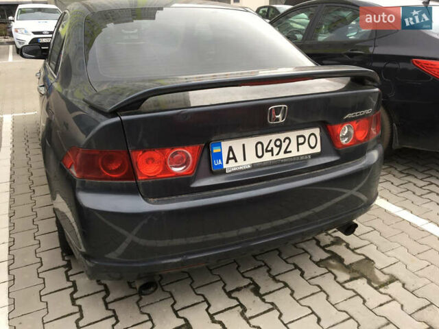 Серый Хонда Аккорд, объемом двигателя 2.35 л и пробегом 230 тыс. км за 6100 $, фото 1 на Automoto.ua