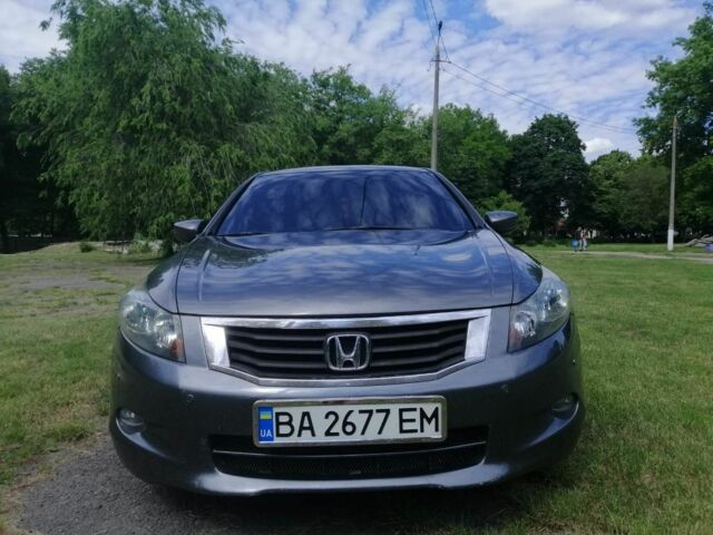 Серый Хонда Аккорд, объемом двигателя 3.5 л и пробегом 200 тыс. км за 8200 $, фото 5 на Automoto.ua