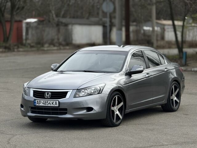 Серый Хонда Аккорд, объемом двигателя 2.4 л и пробегом 208 тыс. км за 8500 $, фото 2 на Automoto.ua