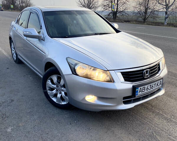 Серый Хонда Аккорд, объемом двигателя 2.4 л и пробегом 260 тыс. км за 7400 $, фото 14 на Automoto.ua