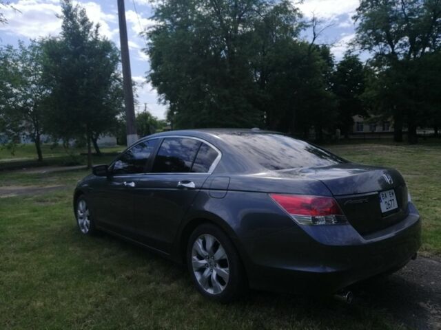 Серый Хонда Аккорд, объемом двигателя 3.5 л и пробегом 200 тыс. км за 8200 $, фото 12 на Automoto.ua