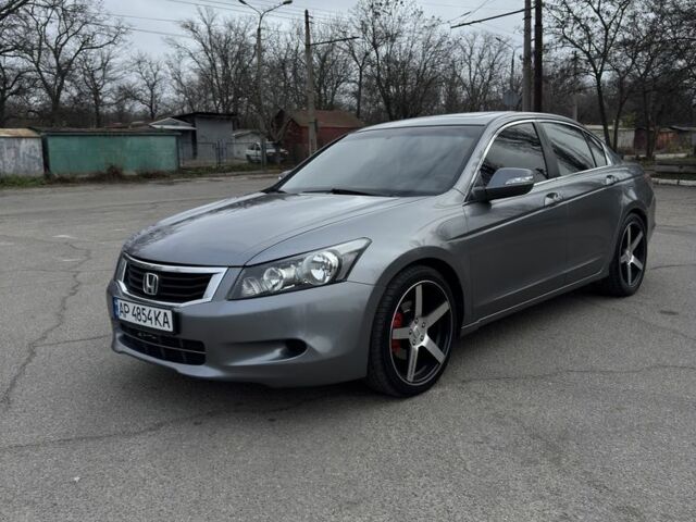 Серый Хонда Аккорд, объемом двигателя 2.4 л и пробегом 208 тыс. км за 8500 $, фото 4 на Automoto.ua