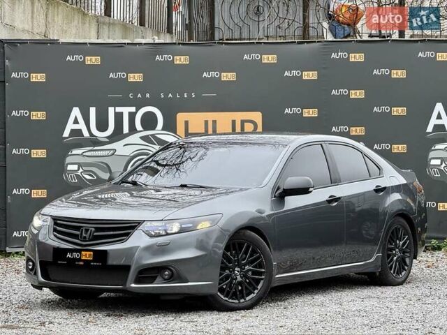 Серый Хонда Аккорд, объемом двигателя 2.4 л и пробегом 203 тыс. км за 9500 $, фото 4 на Automoto.ua
