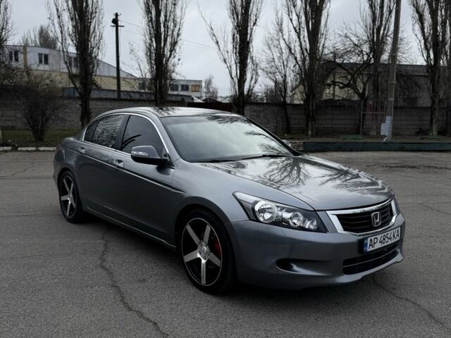 Серый Хонда Аккорд, объемом двигателя 2.4 л и пробегом 208 тыс. км за 8500 $, фото 14 на Automoto.ua