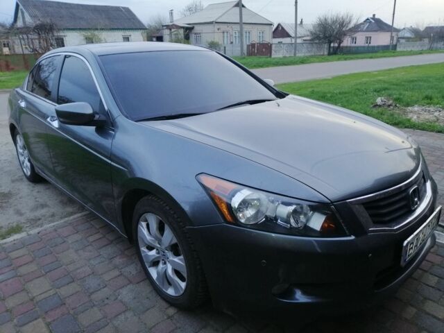 Серый Хонда Аккорд, объемом двигателя 3.5 л и пробегом 200 тыс. км за 8200 $, фото 1 на Automoto.ua