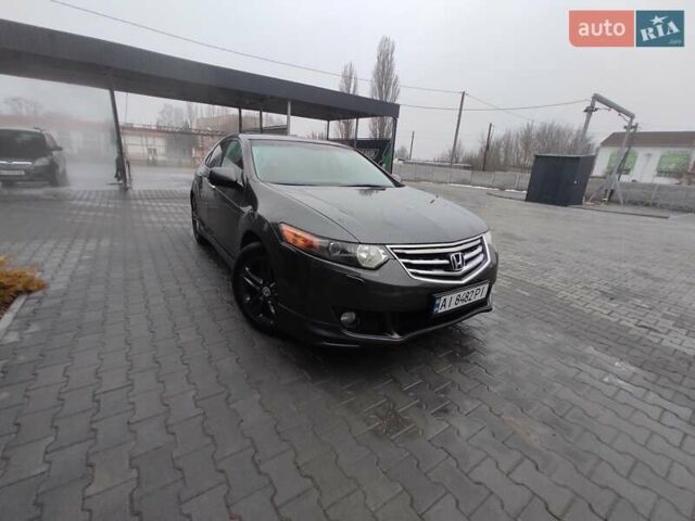 Серый Хонда Аккорд, объемом двигателя 2.4 л и пробегом 209 тыс. км за 9000 $, фото 15 на Automoto.ua
