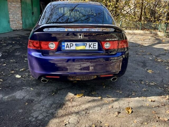 Синий Хонда Аккорд, объемом двигателя 2 л и пробегом 385 тыс. км за 6200 $, фото 1 на Automoto.ua