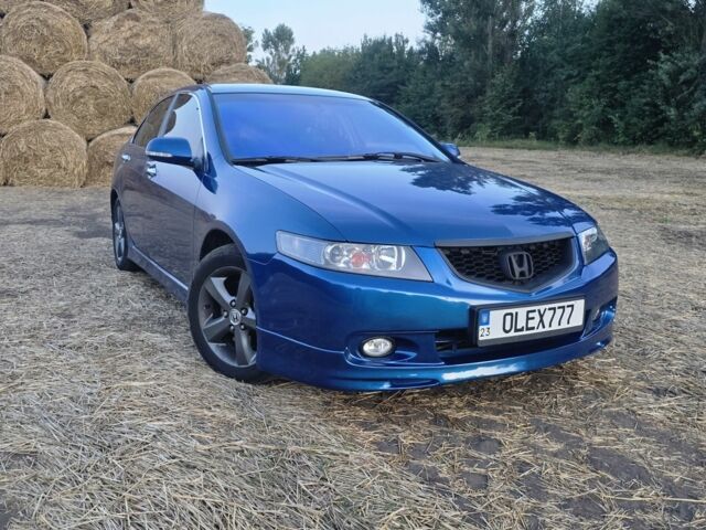 Синий Хонда Аккорд, объемом двигателя 2.4 л и пробегом 1 тыс. км за 5500 $, фото 1 на Automoto.ua