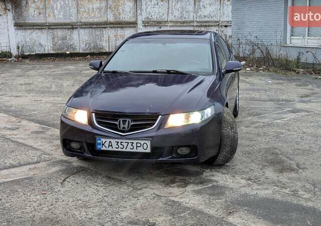 Синий Хонда Аккорд, объемом двигателя 2.41 л и пробегом 350 тыс. км за 4999 $, фото 4 на Automoto.ua