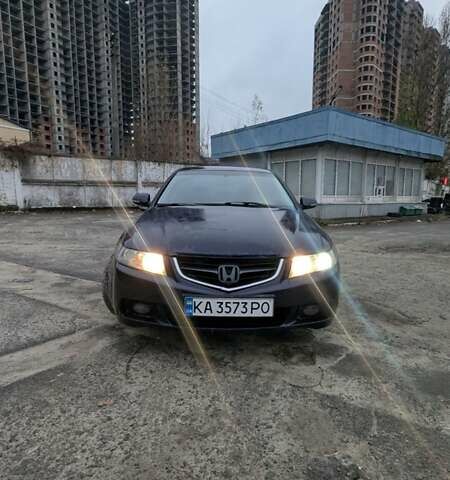 Синий Хонда Аккорд, объемом двигателя 2.41 л и пробегом 350 тыс. км за 4999 $, фото 12 на Automoto.ua