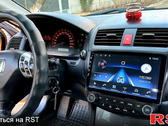 Синий Хонда Аккорд, объемом двигателя 2.4 л и пробегом 358 тыс. км за 5494 $, фото 6 на Automoto.ua