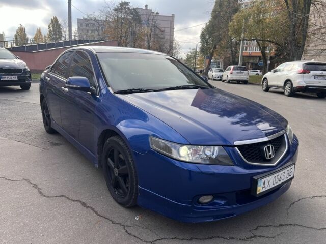 Синий Хонда Аккорд, объемом двигателя 2.4 л и пробегом 380 тыс. км за 4850 $, фото 2 на Automoto.ua