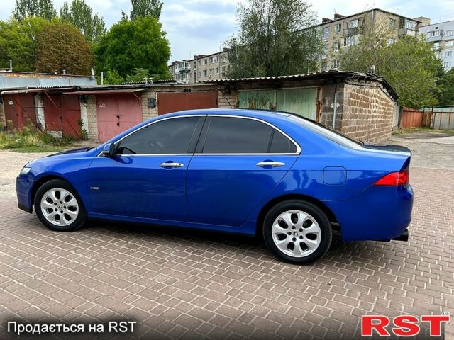 Синий Хонда Аккорд, объемом двигателя 2.4 л и пробегом 320 тыс. км за 5100 $, фото 5 на Automoto.ua