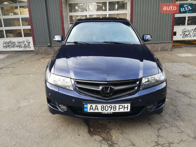 Синий Хонда Аккорд, объемом двигателя 2.4 л и пробегом 253 тыс. км за 7300 $, фото 1 на Automoto.ua