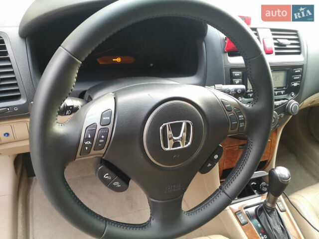 Синий Хонда Аккорд, объемом двигателя 2.4 л и пробегом 253 тыс. км за 7300 $, фото 16 на Automoto.ua