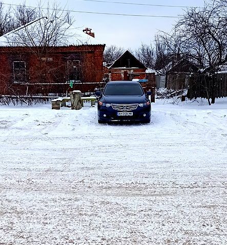 Синий Хонда Аккорд, объемом двигателя 2.4 л и пробегом 110 тыс. км за 11999 $, фото 1 на Automoto.ua